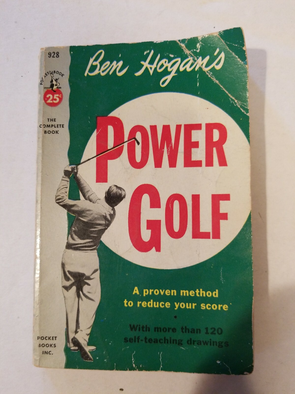 Vintage BEN HOGAN’S POWER GOLF. Paperback.