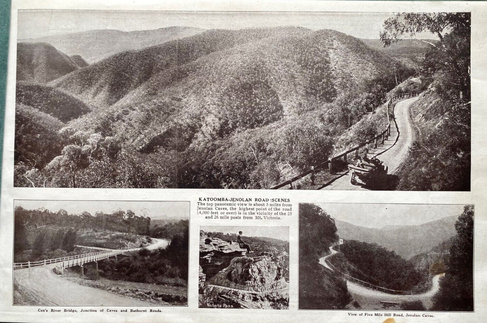 c1925 1st JENOLAN CAVES NATURE’s MASTERPIECE w 63 PLATES, 1 MAP, FREE EXPRESS WW