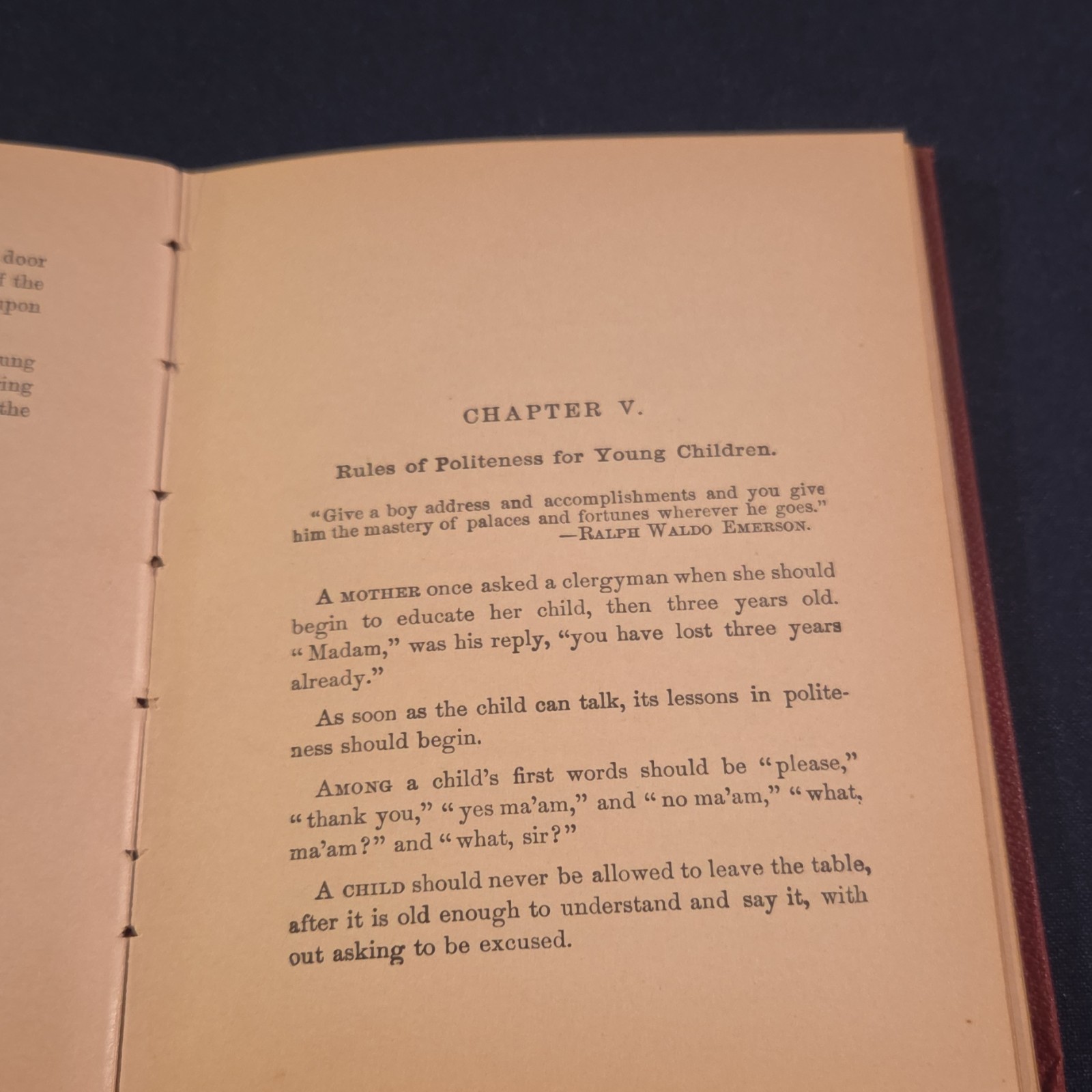 Practical Etiquette Book, 1889 , A Flanagan, publisher, Chicago, Hard Cober