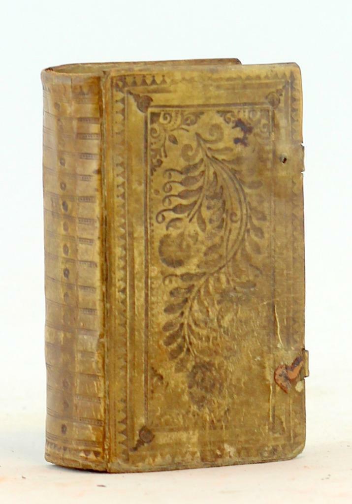 Vellum Binding Ambrosius Lobwasser Metrical Psalter 1675 Die Psalmen Davids