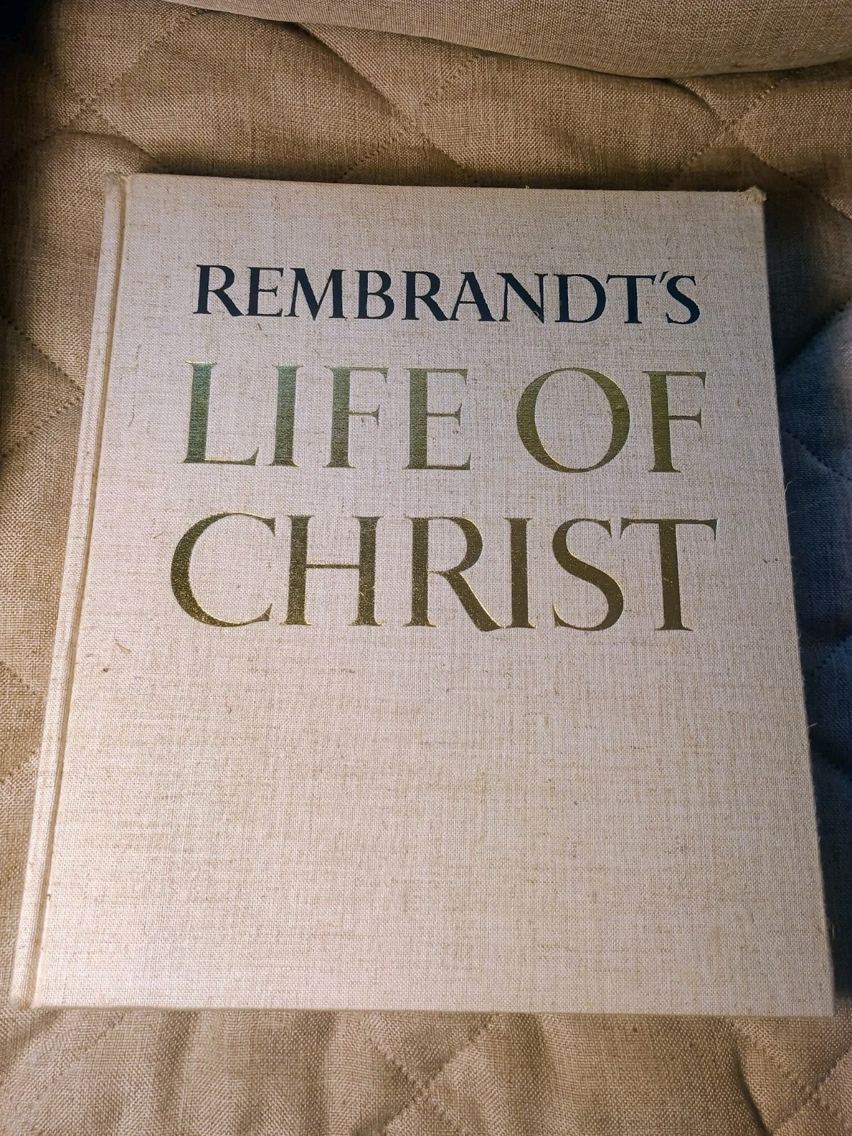 Rembrandt’s Life of Christ by Owen S. Rachleff Large COFFEE TABLE BOOK