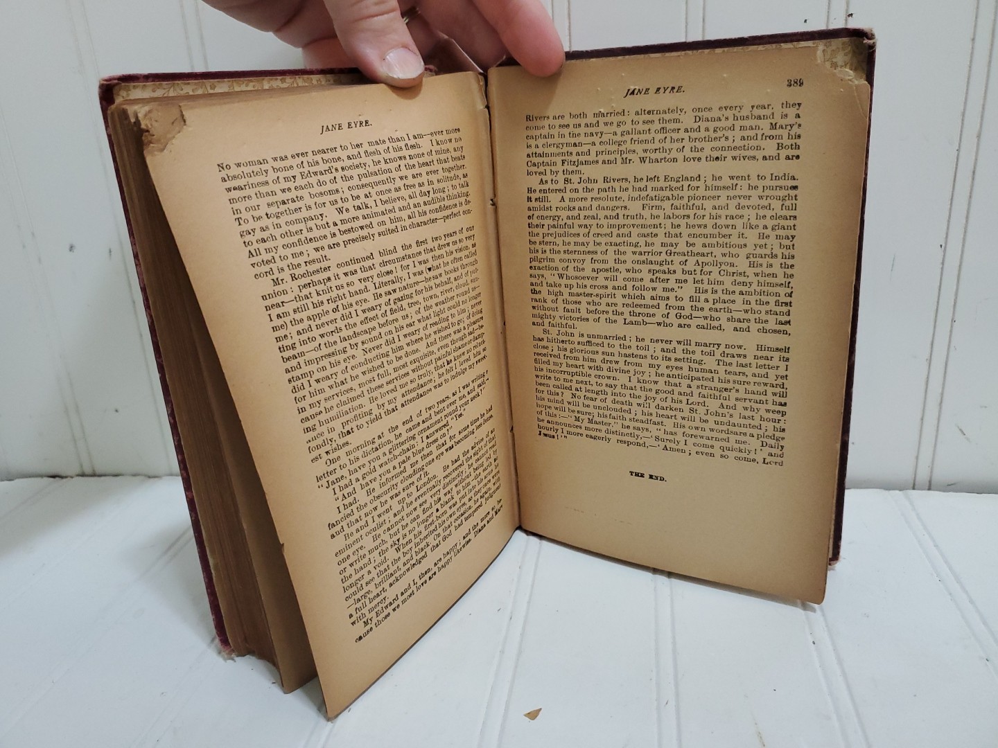 1880’s JANE EYRE by Charlotte Bronte Caxton Edition Belford Clarke Donohue Henne