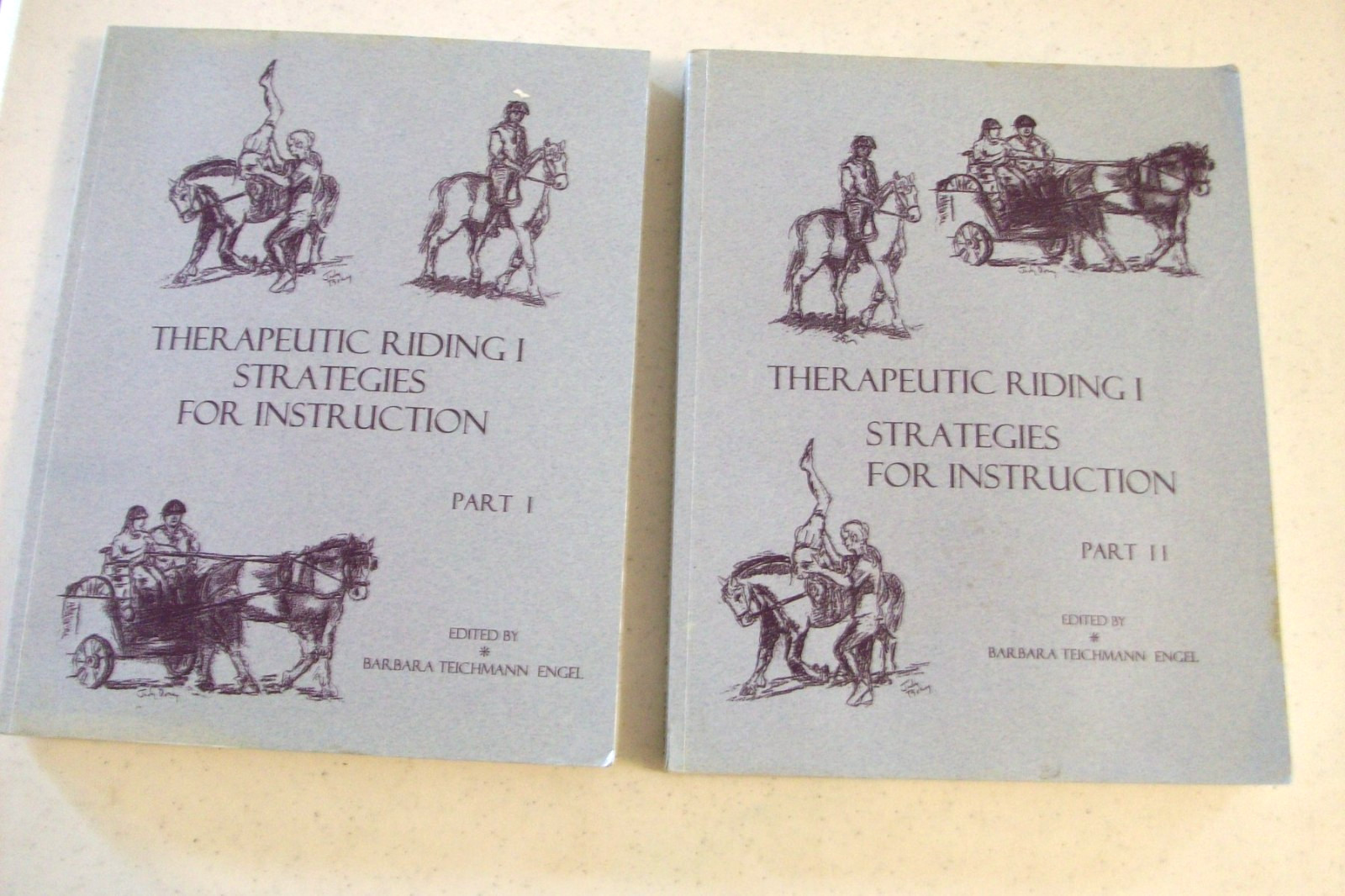 „Therapeutic Riding Books 1 & 2 Strategies for Instruction“ 1998-2010