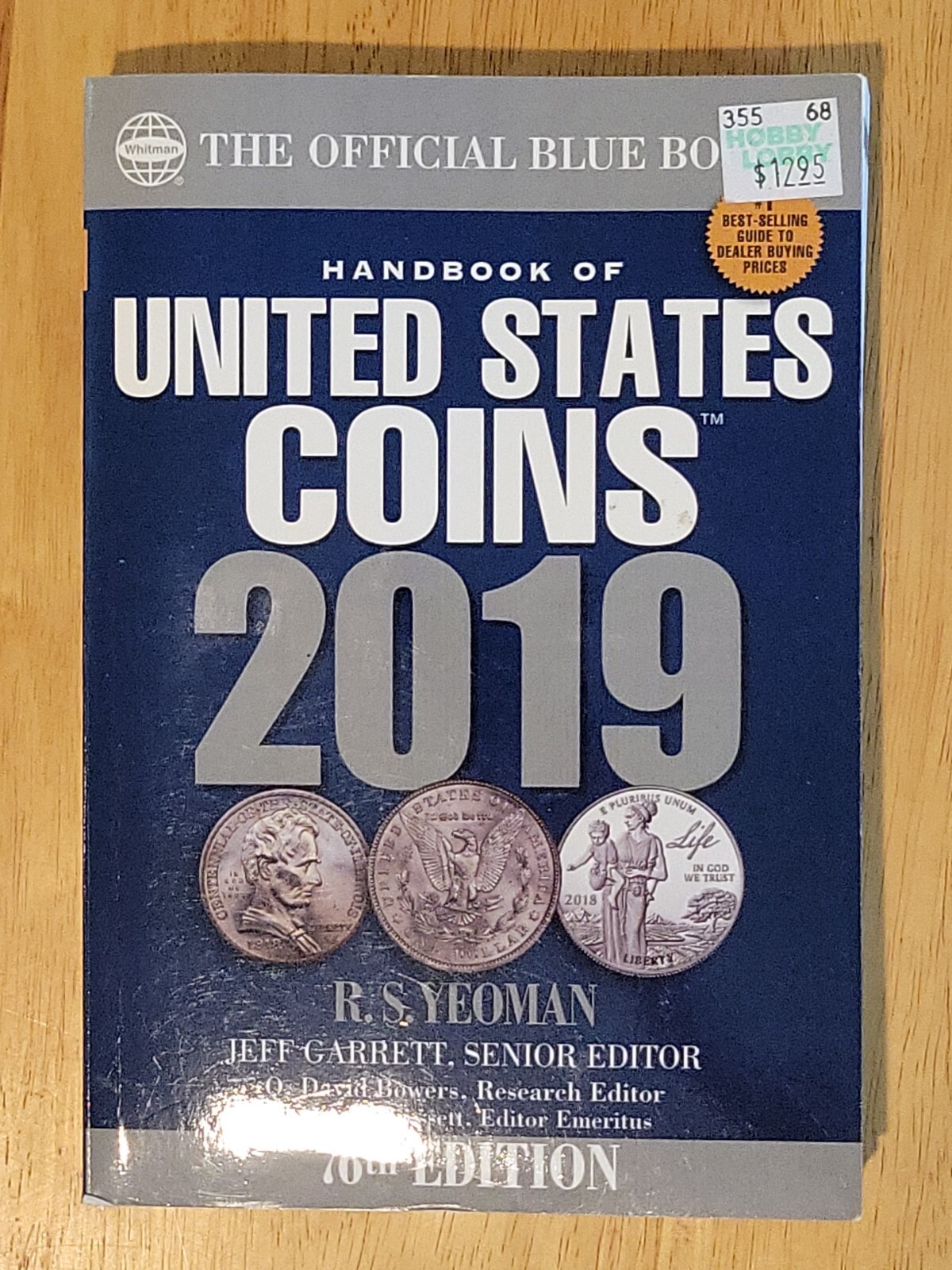The Official Blue Book: Handbook of Us Coins 2019 Paperback by Yeoman, R. S.