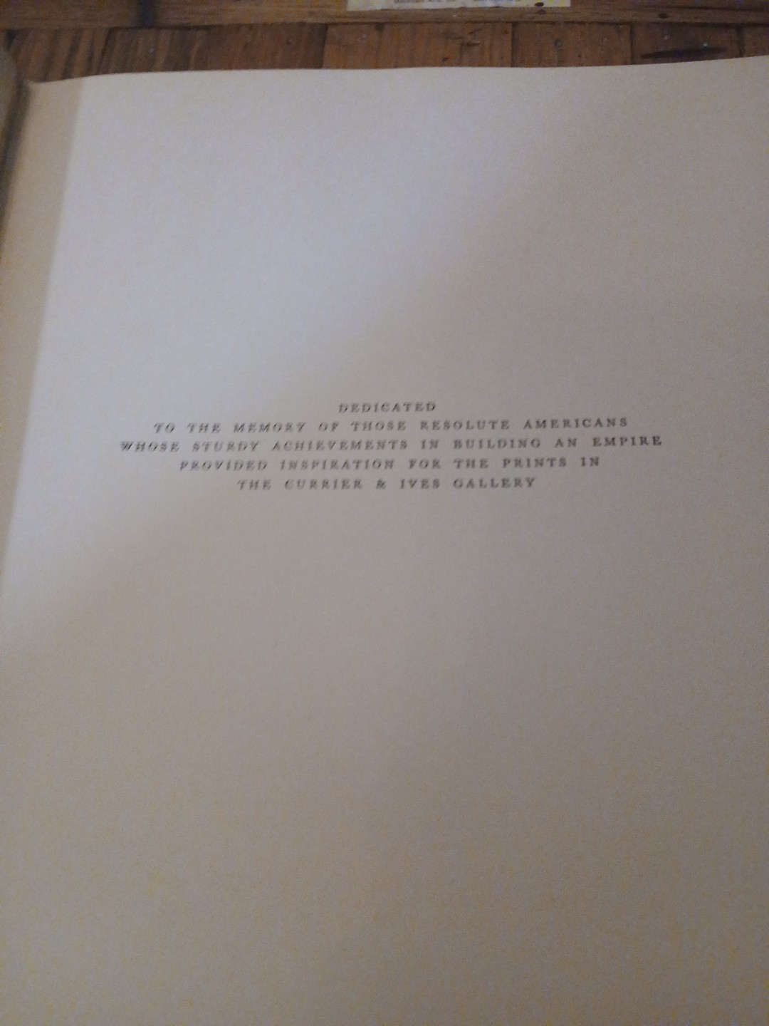 VTG 1942 CURRIER & IVES: PRINTMAKERS TO THE AMERICAN PEOPLE by HARRY T. PETERS