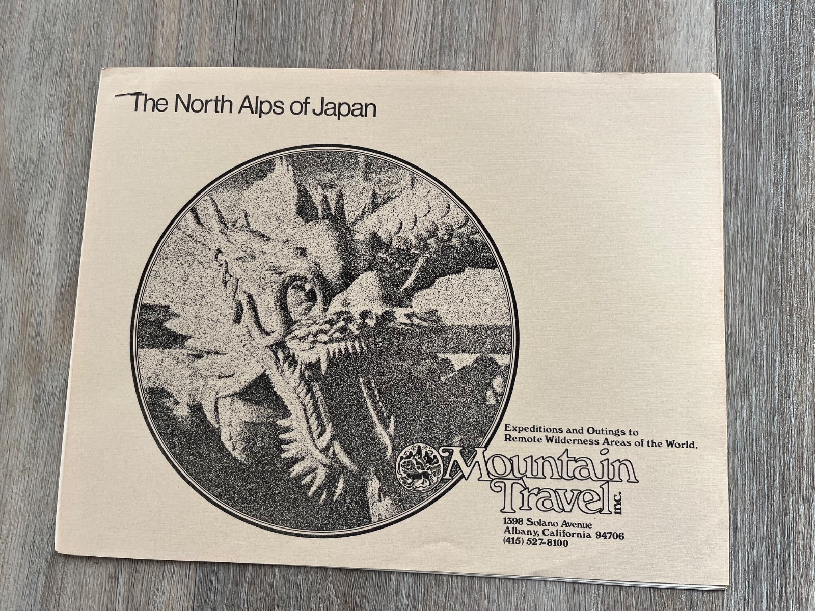 1977 – north alps of japan – from mountain travel in california ( stapled )