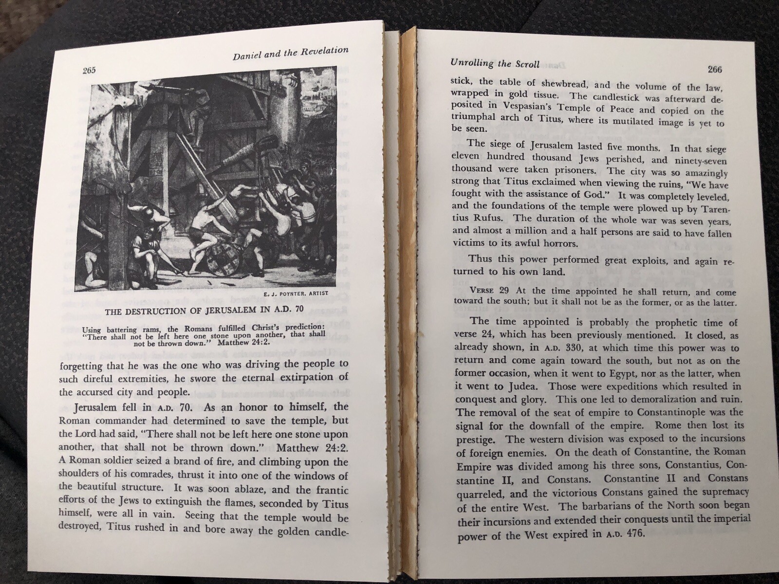 Daniel and the Revelation by Uriah Smith 1944 Revision Review and Herald SDA PB