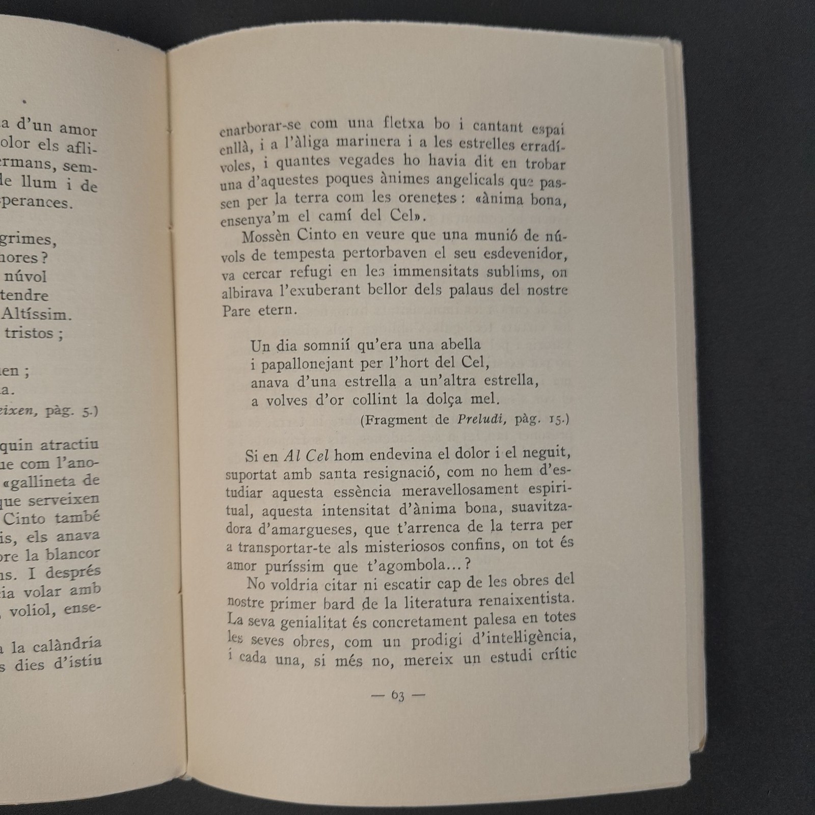 PR-3056. Vida, Anècdotes I Large Jacint Verdaguer I Studio Dels Poèmes Del Lli