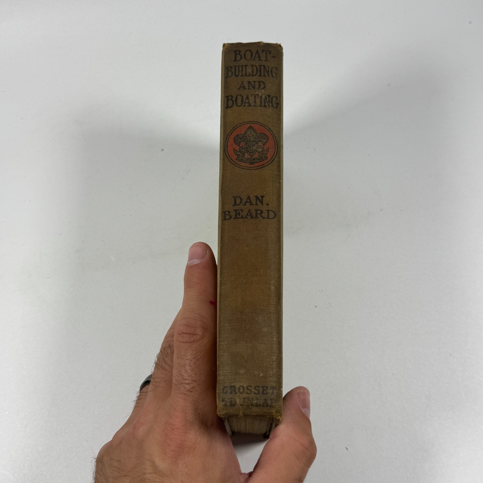 Boat-Building and Boating by D. C. Beard 1911 Hardcover Boy Scout Edition