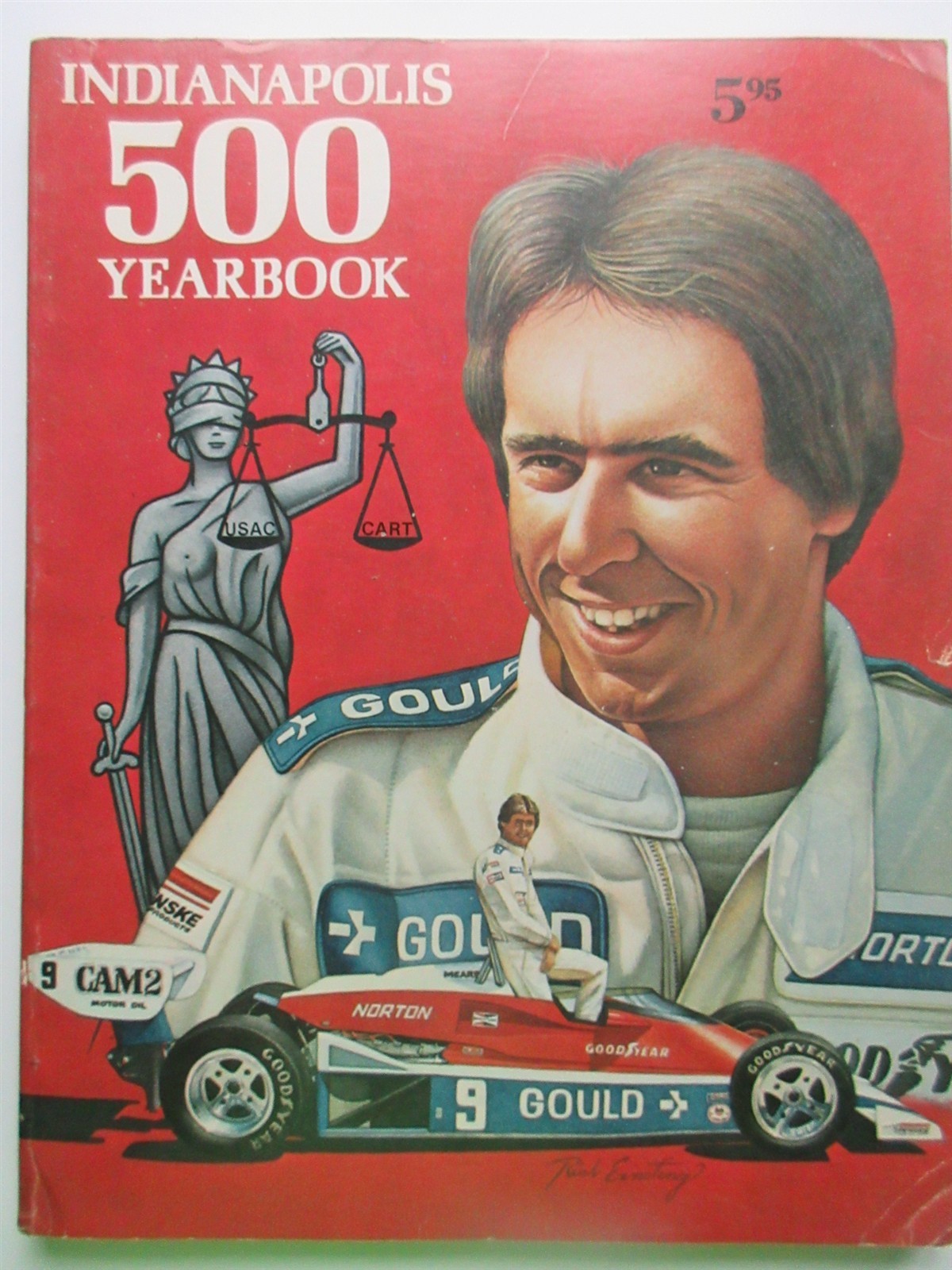 1979 Indianapolis 500 Carl Hungness softcover Yearbook