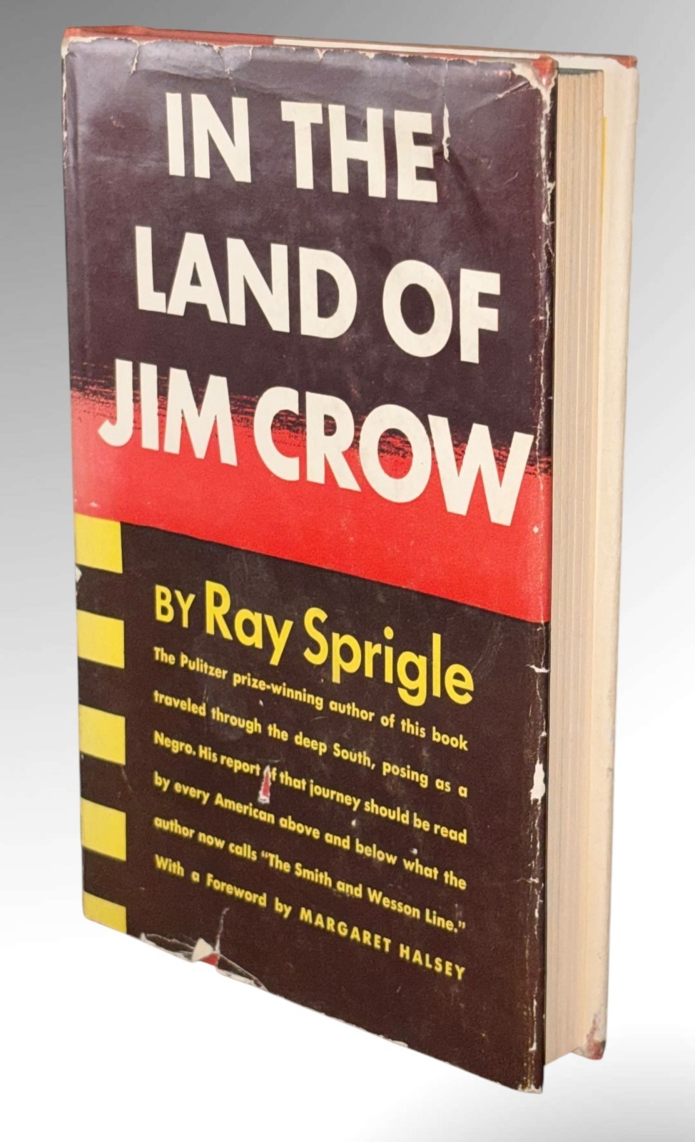 Sprigle/In the Land of Jim Crow First Edition; NF/G+; Uncommon Title!