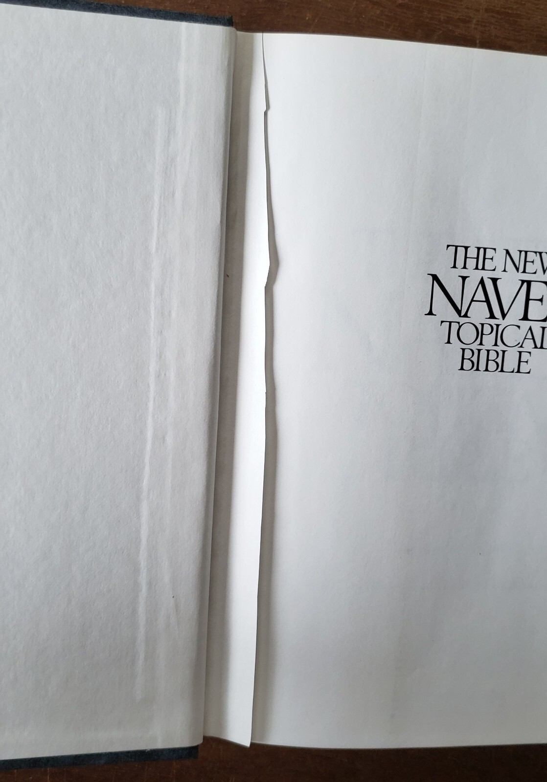 The New Nave’s Topical Bible Revised & Enlarged 1969 100,000 References 1114 pgs
