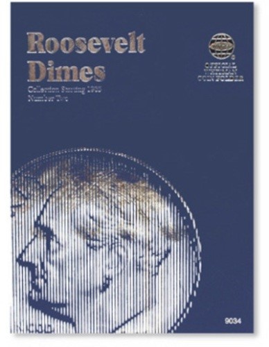 WHITMAN COIN FOLDER # 9034 ROOSEVELT DIMES