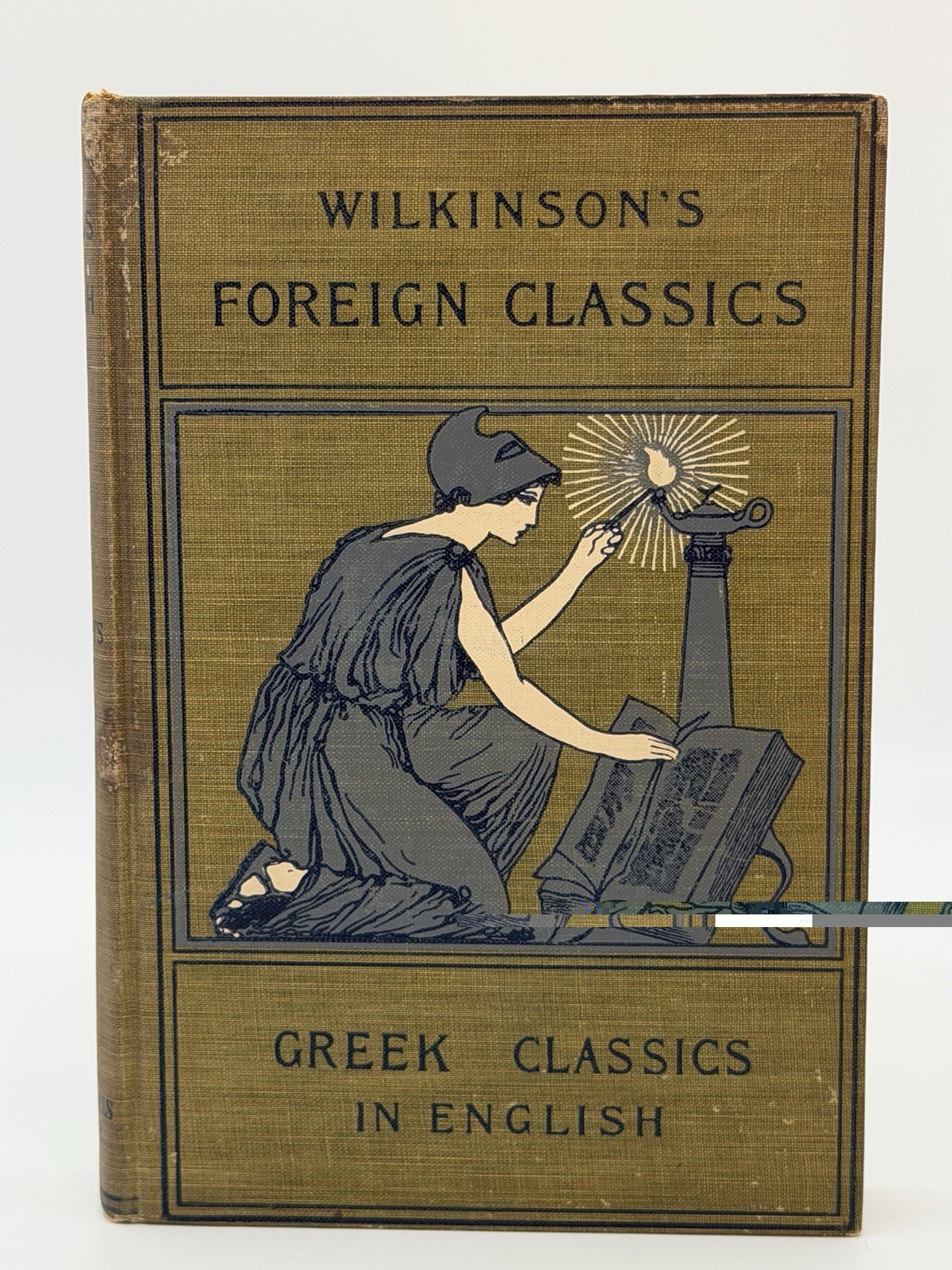 Wilkinson’s Foreign Classics: French, Greek & Latin Lot of 3, 1900 1st Edition