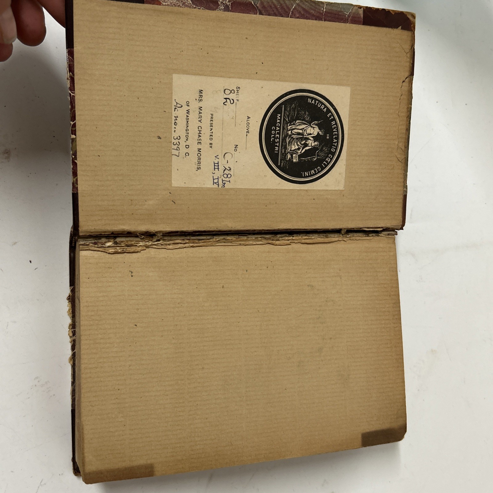 1869 “ Carlyle’s Complete Works “ Critical And Misc. Essays Leather Spine BOOK
