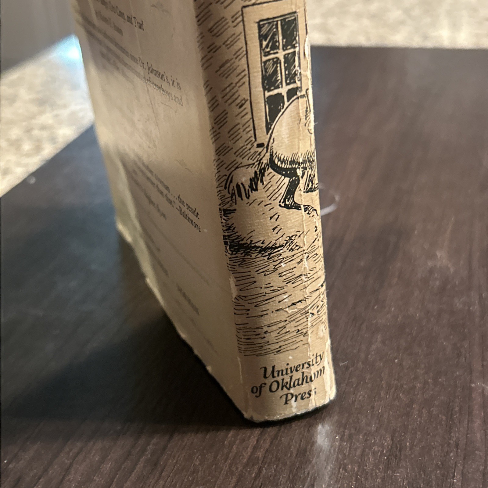 MAVERICK TOWN – THE STORY of OLD TASCOSA 1946 First ED DJ HB SIGNED