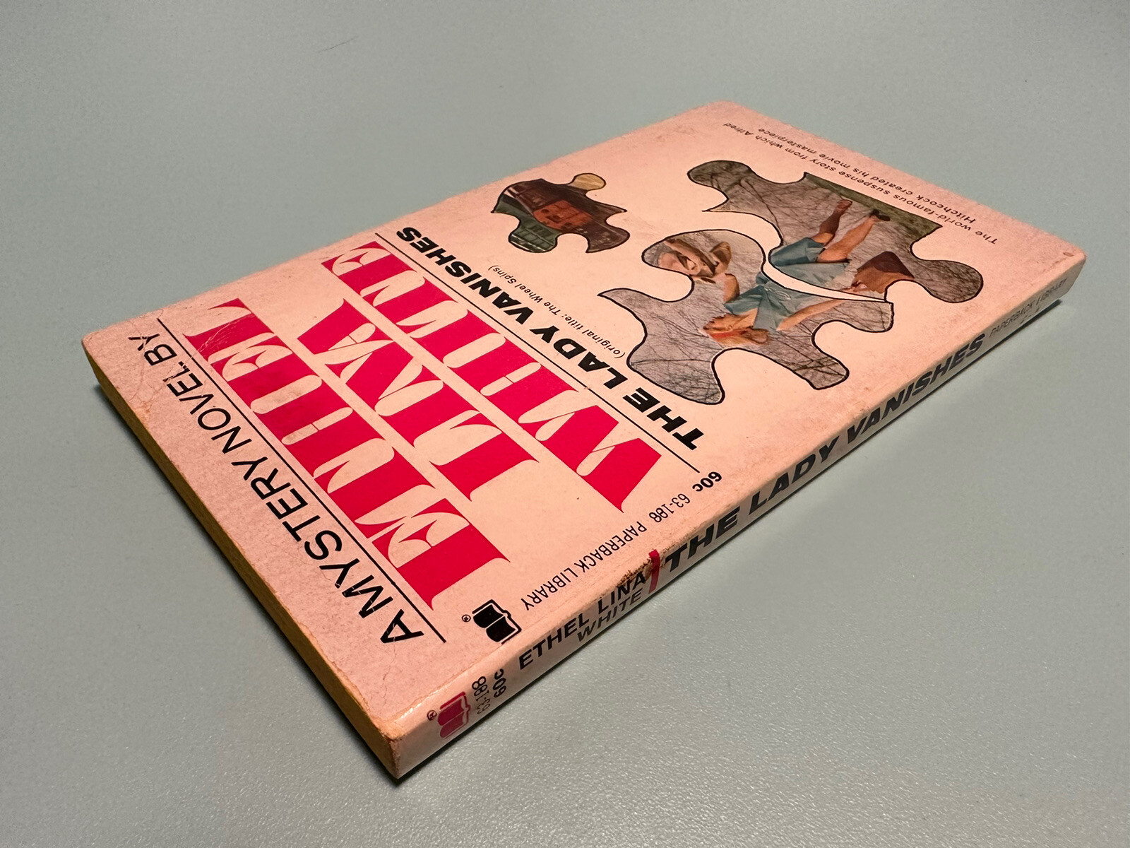 [1969] The Lady Vanishes Vintage Mystery Paperback Ethel Lina White – Hitchcock