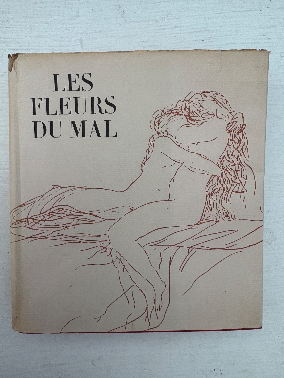 Baudelaire les Fleurs du mal Club des libraires de France 1959 text French HC/DJ
