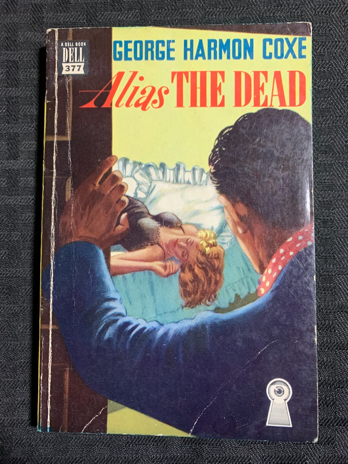 1943 ALIAS THE DEAD by George Harmon Coxe VG 4.0 Dell 377 Paperback