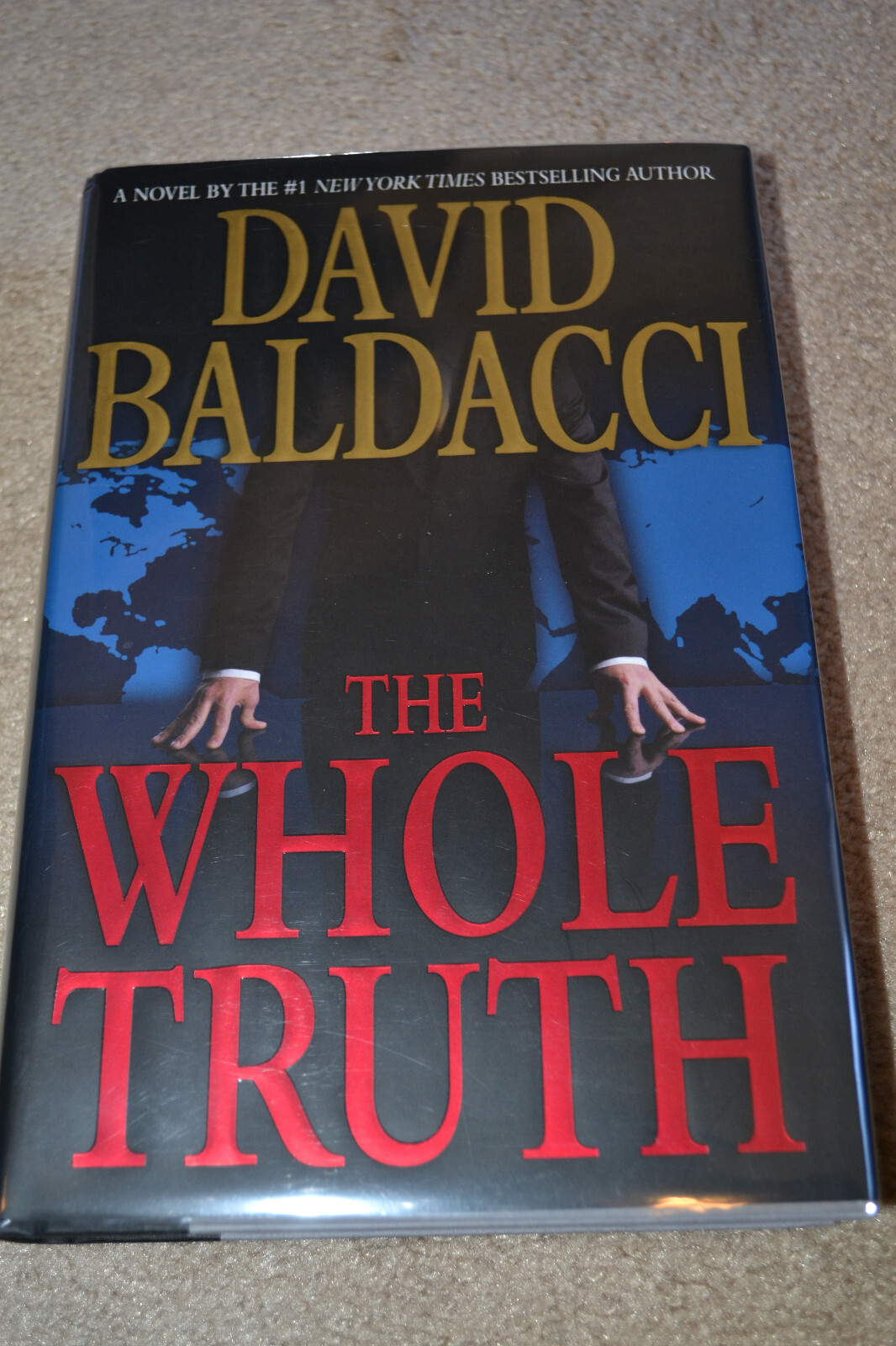 SIGNED DAVID BALDACCI, THE WHOLE TRUTH, 2008, 1/1, VF