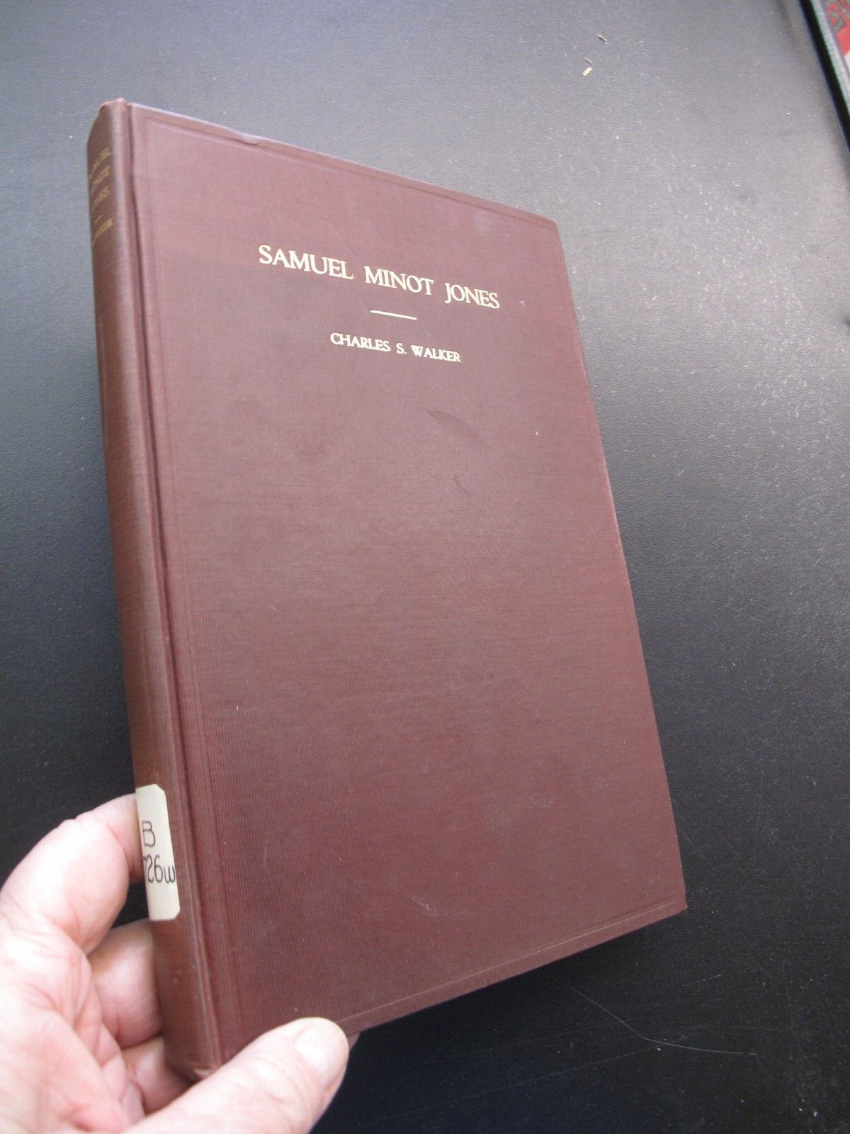 Biography Samuel Minot Jones Story Amherst Boy Charles S. Walker Real Photo 1922