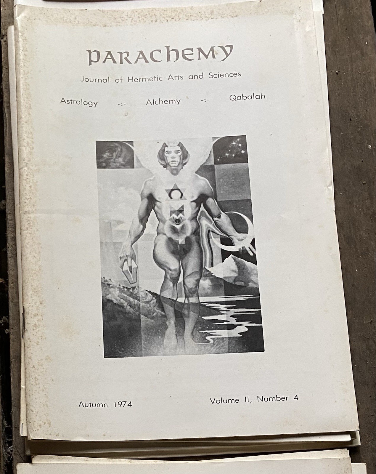 Frater Albertus / PARACHEMY Autumn 1974 VOLUME II NUMBER 4 Journal