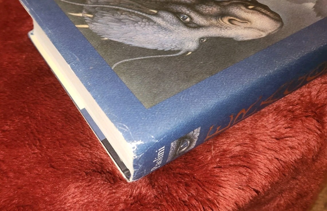 Christopher Paolini Eragon Signed 1st Edition Autographed Hardcover 2002