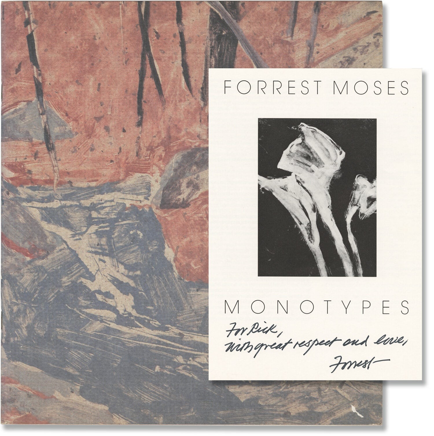 FORREST MOSES MONOTYPES First Edition inscribed Signed 1987 #168664