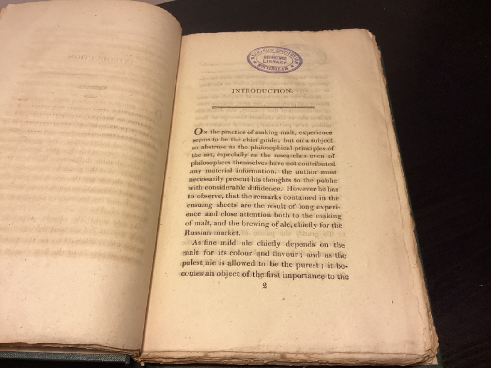 1808 Practical And Philosophical Principles Of Making Malt – John Reynoldson