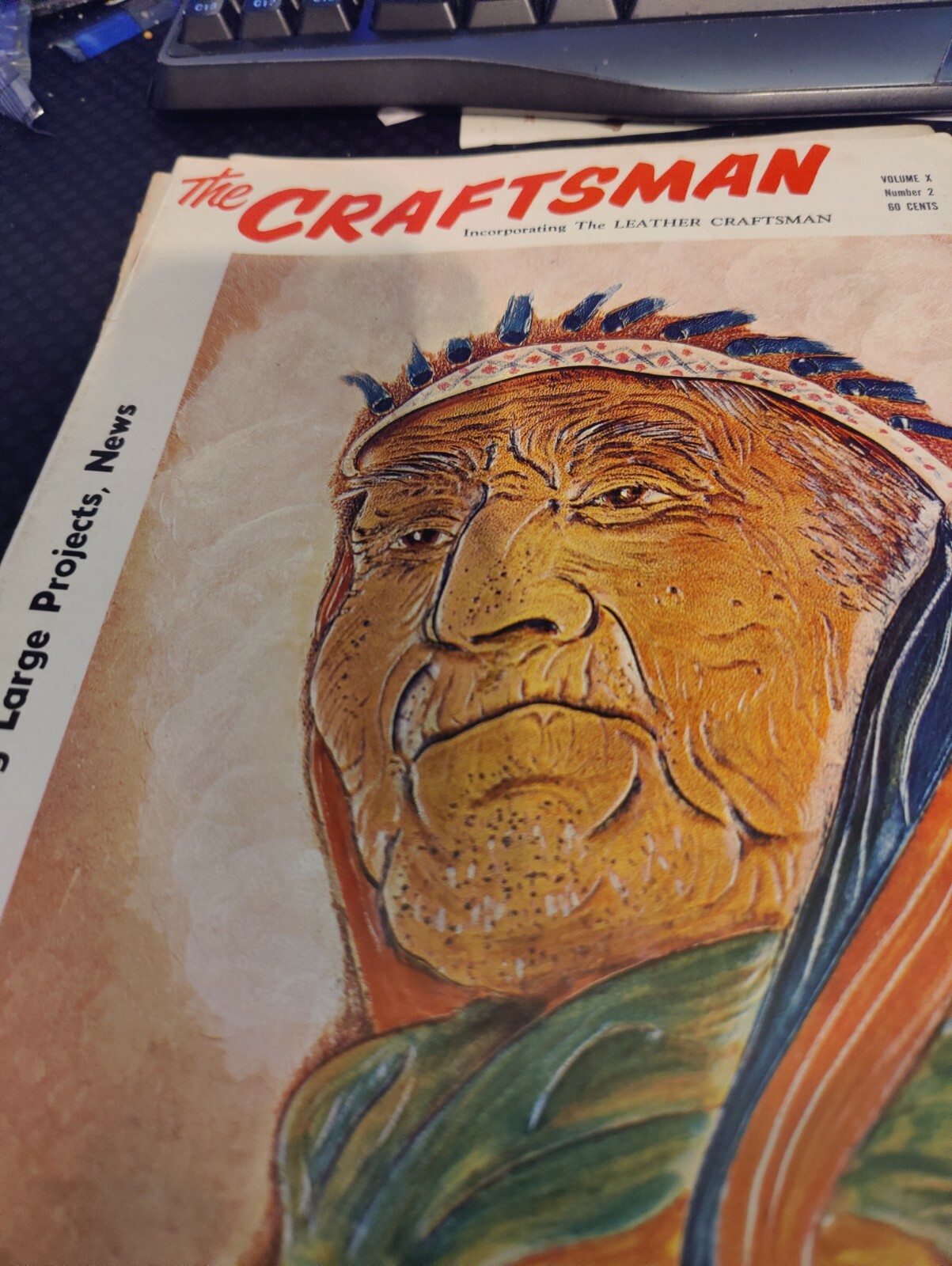The Craftsman Magazine Lot 1966 Issue 2,3,4,5,6 Leather Work