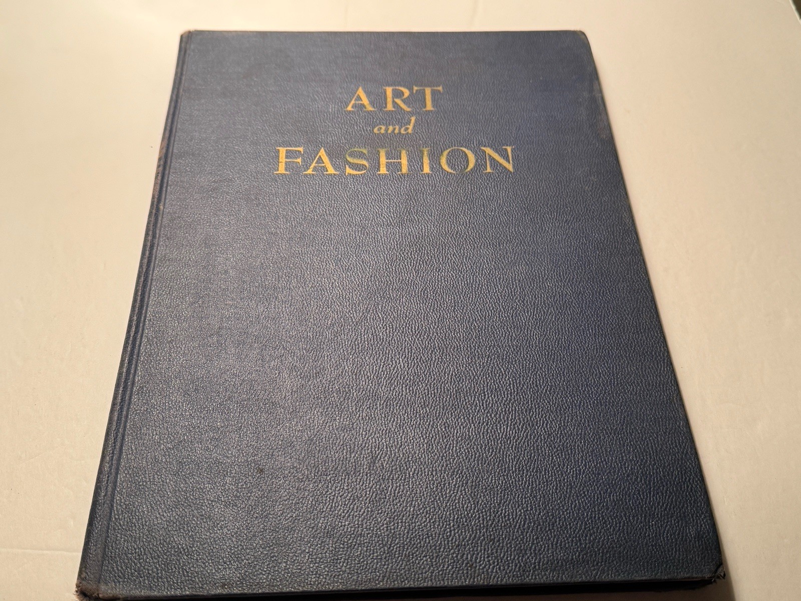 ART AND FASHION Marcel Vertes 1944 Hardcover Studio Publications rare HTF