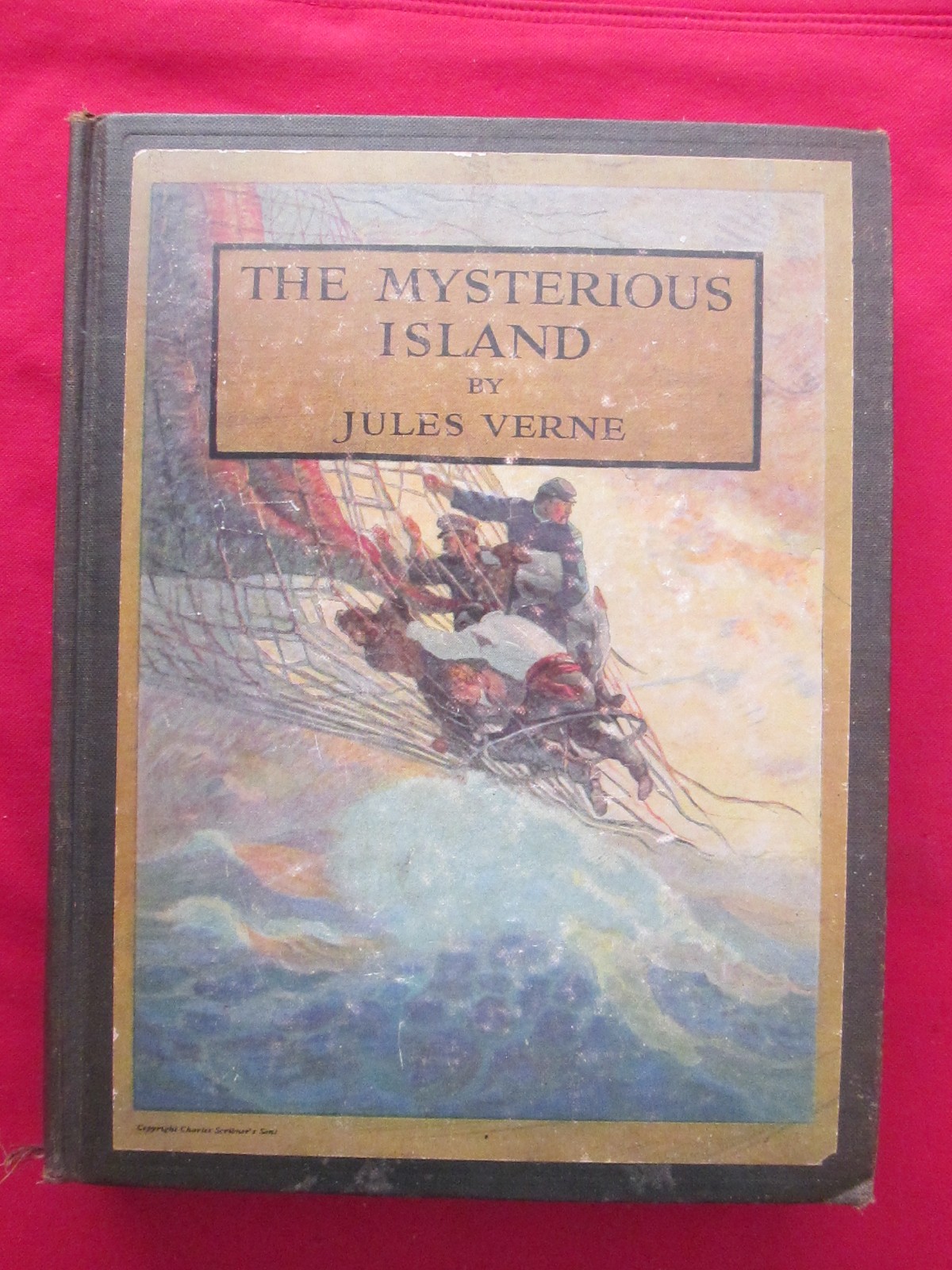 The Mysterious Island by Jules Verne, N.C. Wyeth Illustrated Version 1924