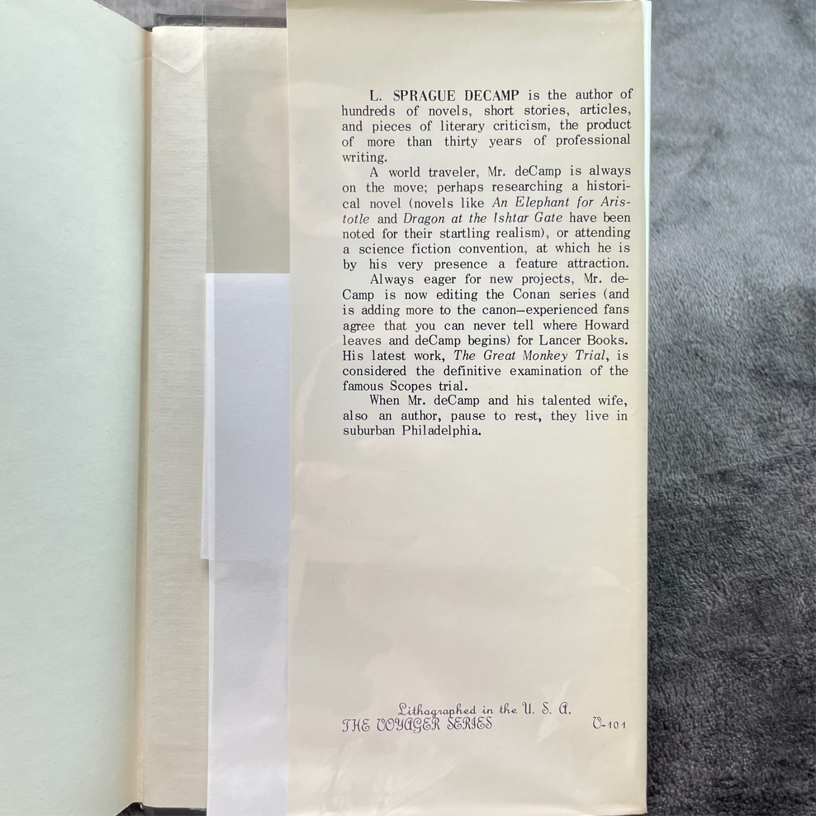 Conan Reader L Sprague De Camp Signed Limited HC 1968 Roy G Krenkel Mirage