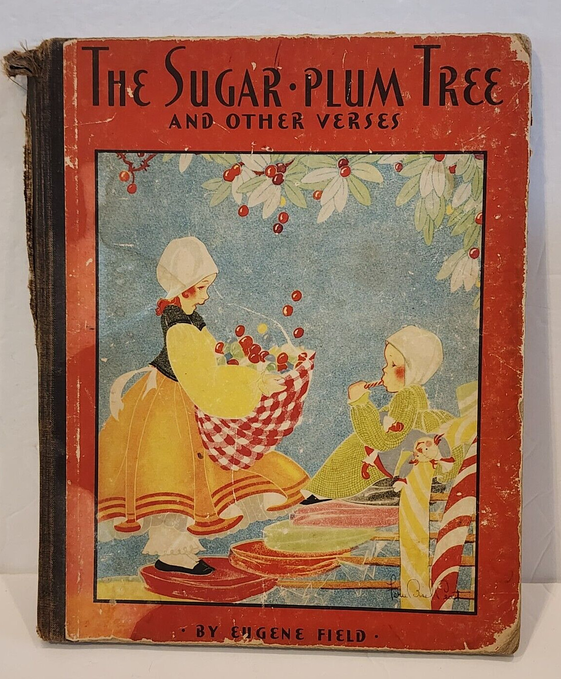 Sugar Plum Tree color illustrations Fern Bisel Peat 1931 Eugene Field frameable