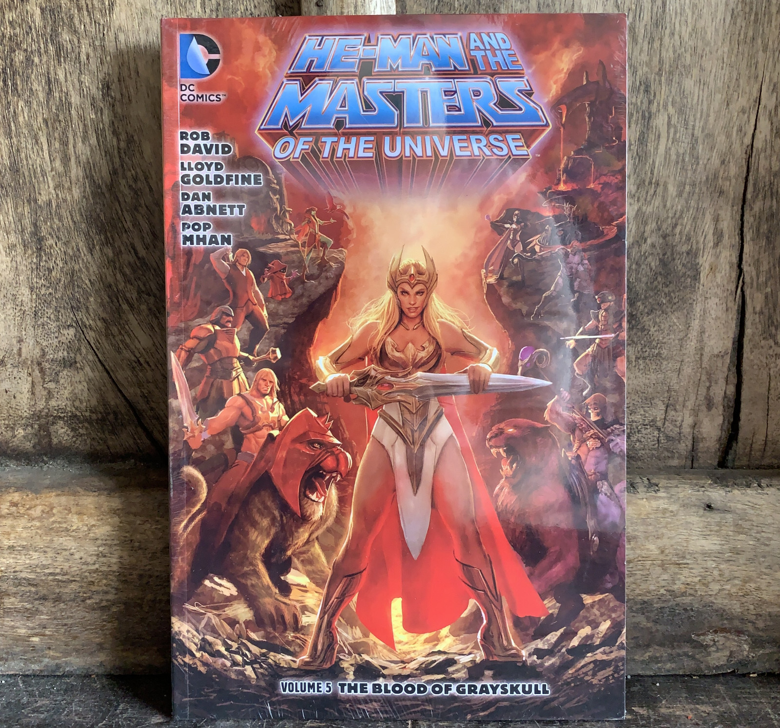 FACTORY SEALED NEW!! He-Man Masters of the Universe Volume 5 Blood of Grayskull