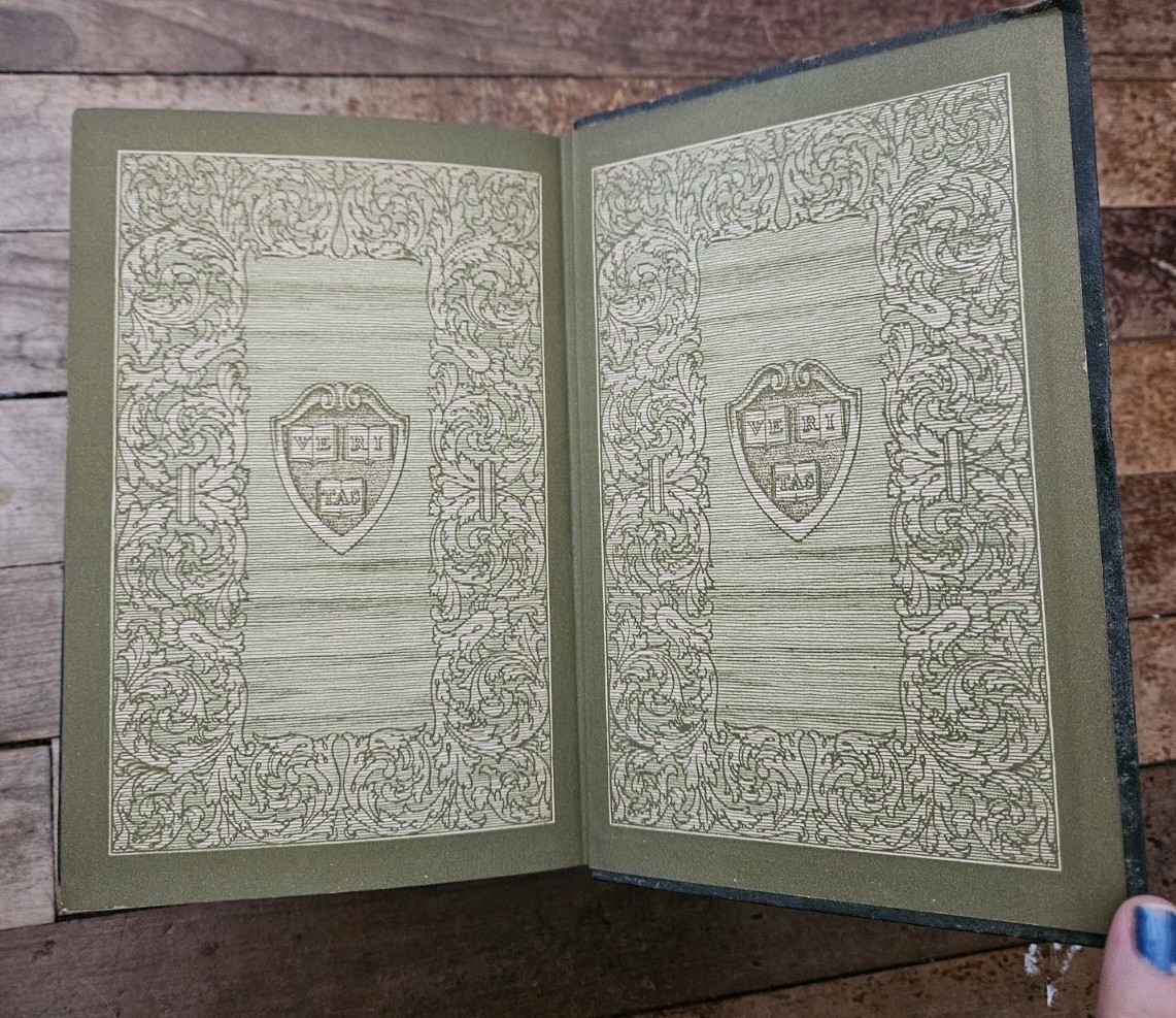 1910. Harvard Classics : Sacred Writings Complete 2 Volume Set Antique HC