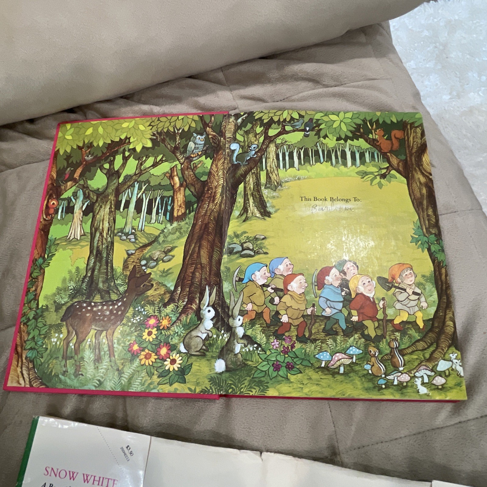 “HALLMARK” Vintage “POP UP BOOK” SNOW WHITE Fairy Tale 1978 Hardcover W/jacket
