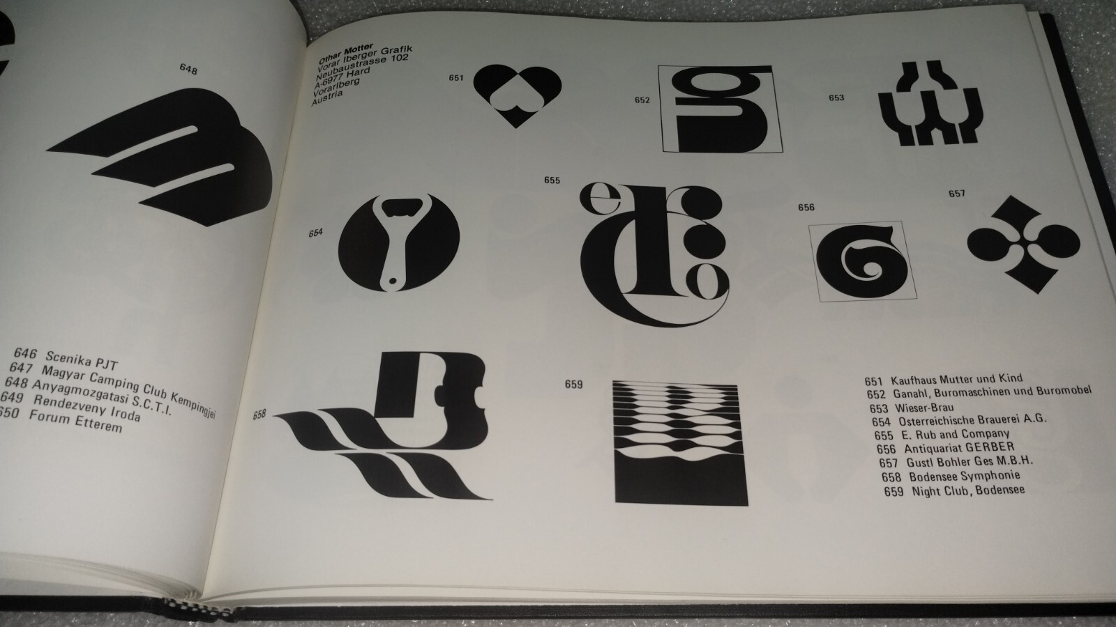 David E. Carter „LOGO INTERNATIONAL Volume 1“ (1984) 1st Edition HC/DJ Rare