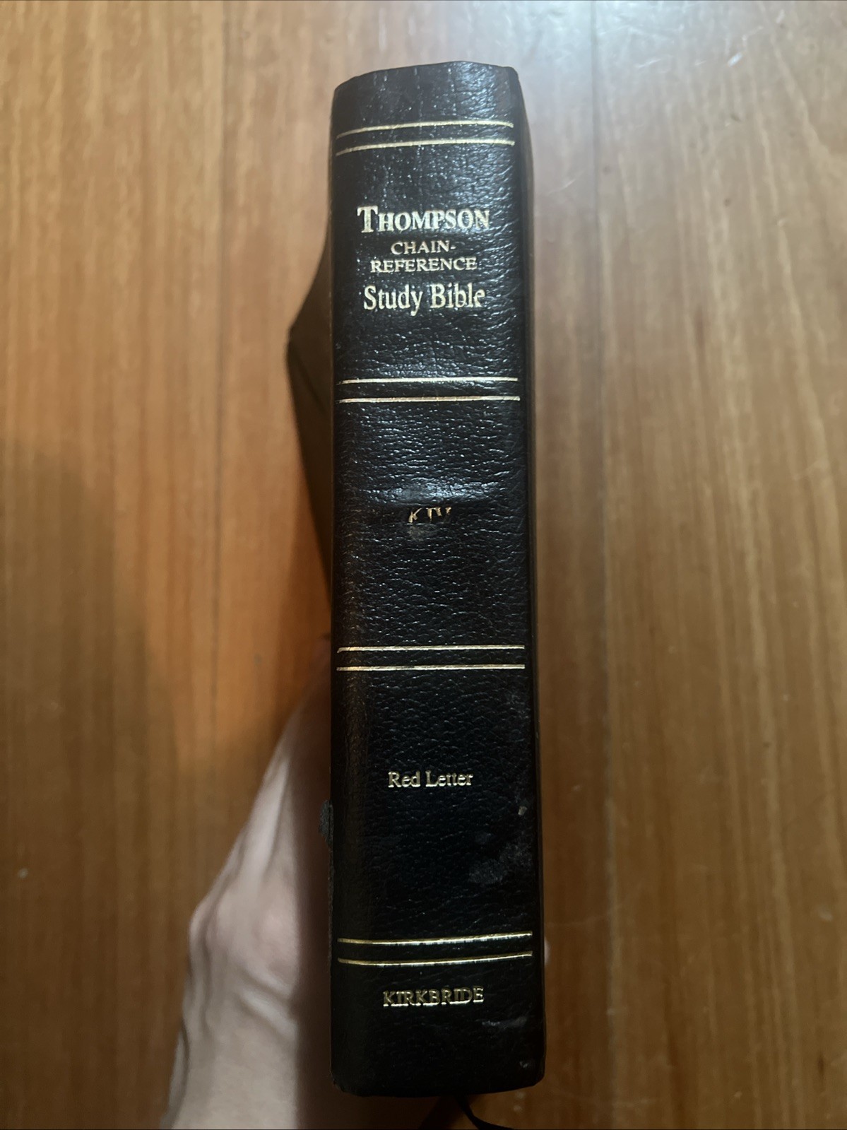 Thompson Chain Reference Bible KJV Red Letter Kirkbride 5th Improved Edition