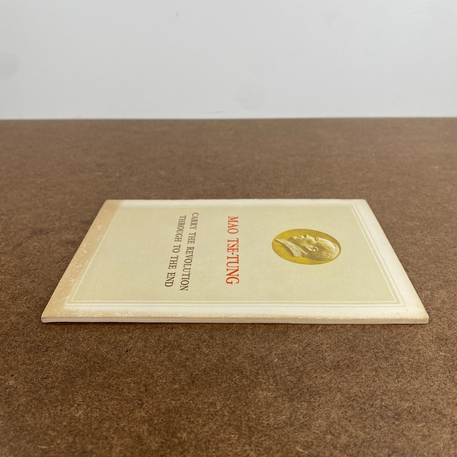 Carry The Revolution Through To The End Mao Tse-Tung 1961 1st Ed Peking Pamphlet