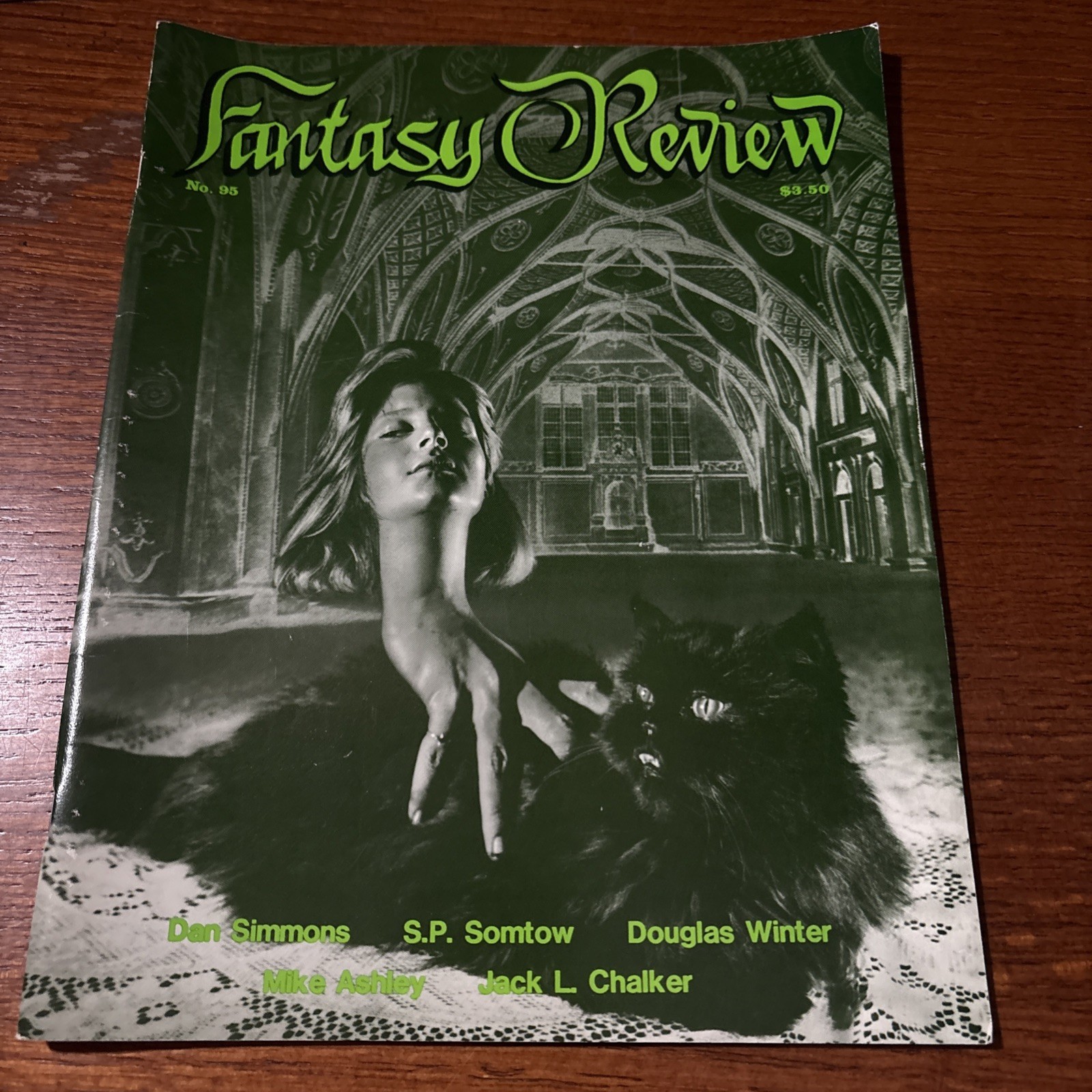 VTG 1986 Fantasy Review Magazine 95: Jack Chalker S P Somtow Douglas Winter