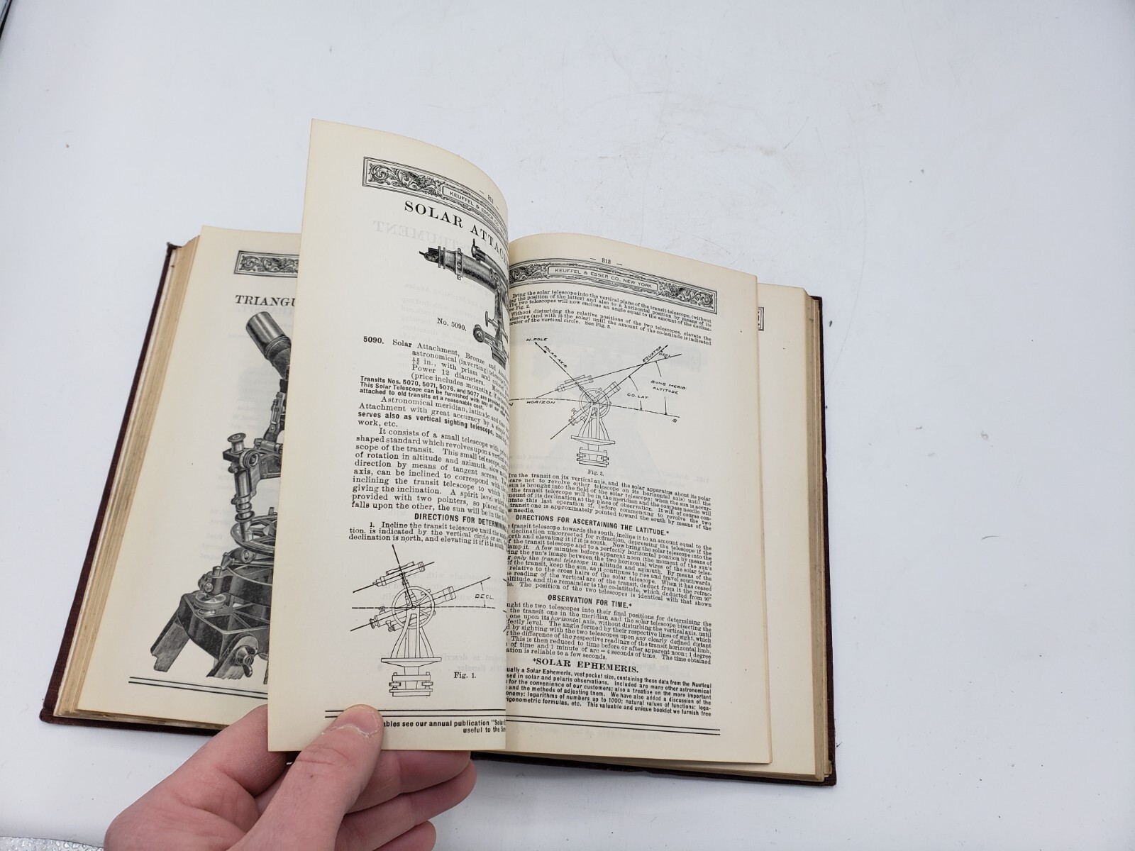 Antique Keuffel & Esser Co. Complete Catalogue Book 1921 Edition 36 Nice Example