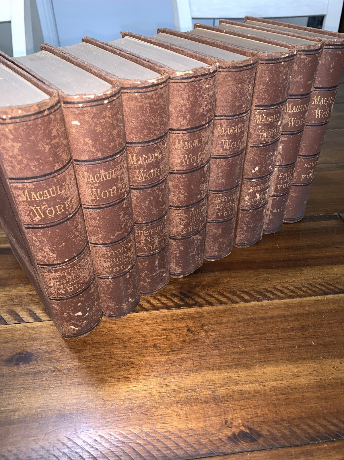 The Works of Lord Macaulay 8 of 10 Vols. See Description