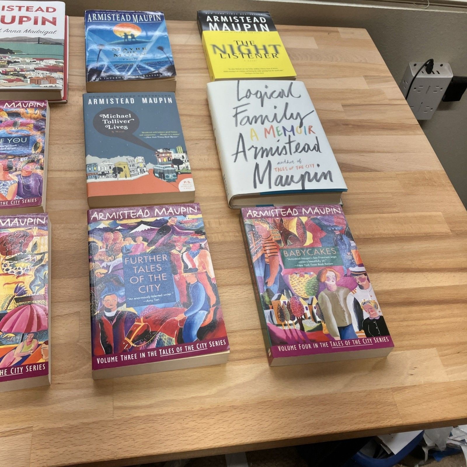 Armistead Maupin Lot of 12 Books (10 Tales of the City 1-10 & 2 Standalone)