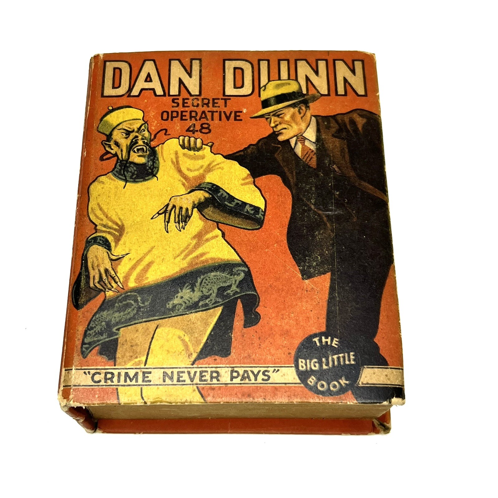 Dan Dunn  „Crime Never Pays“  1934 Whitman The Big Little Book #1116