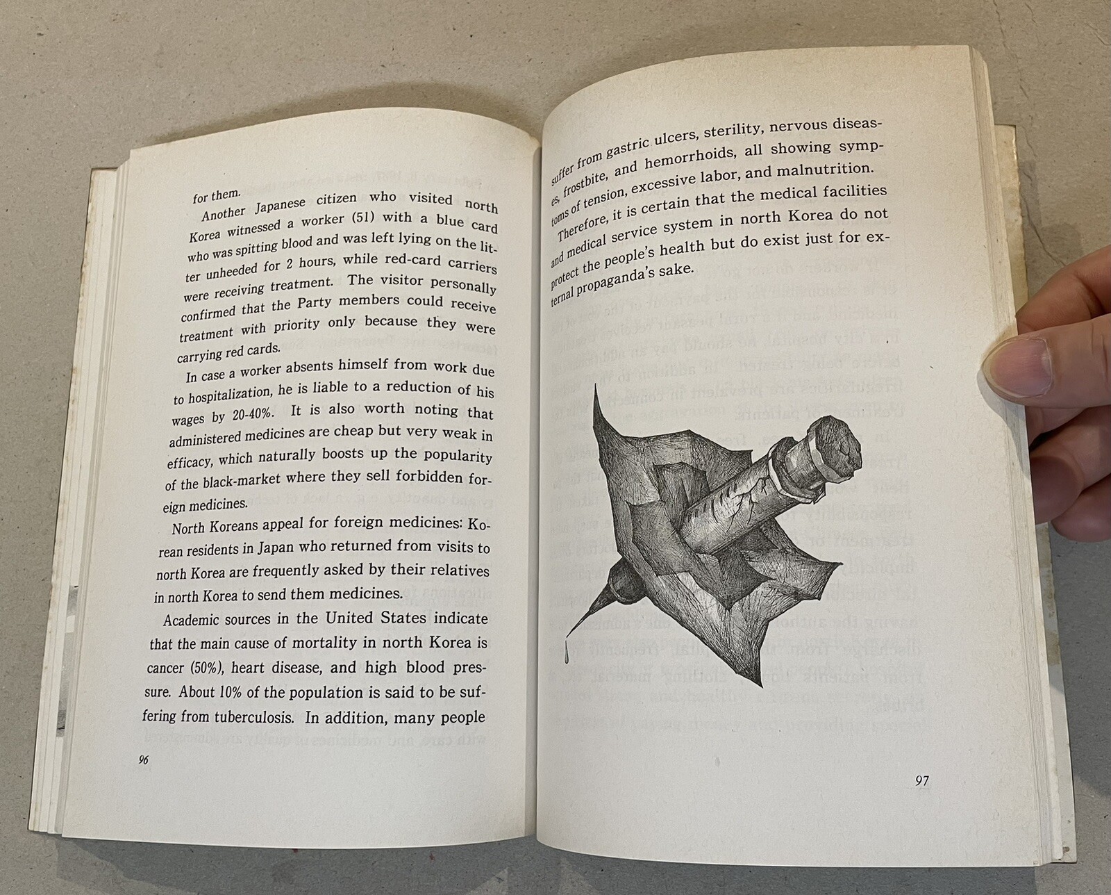 1992 English Korea book – The Human Rights Situation In North Korea