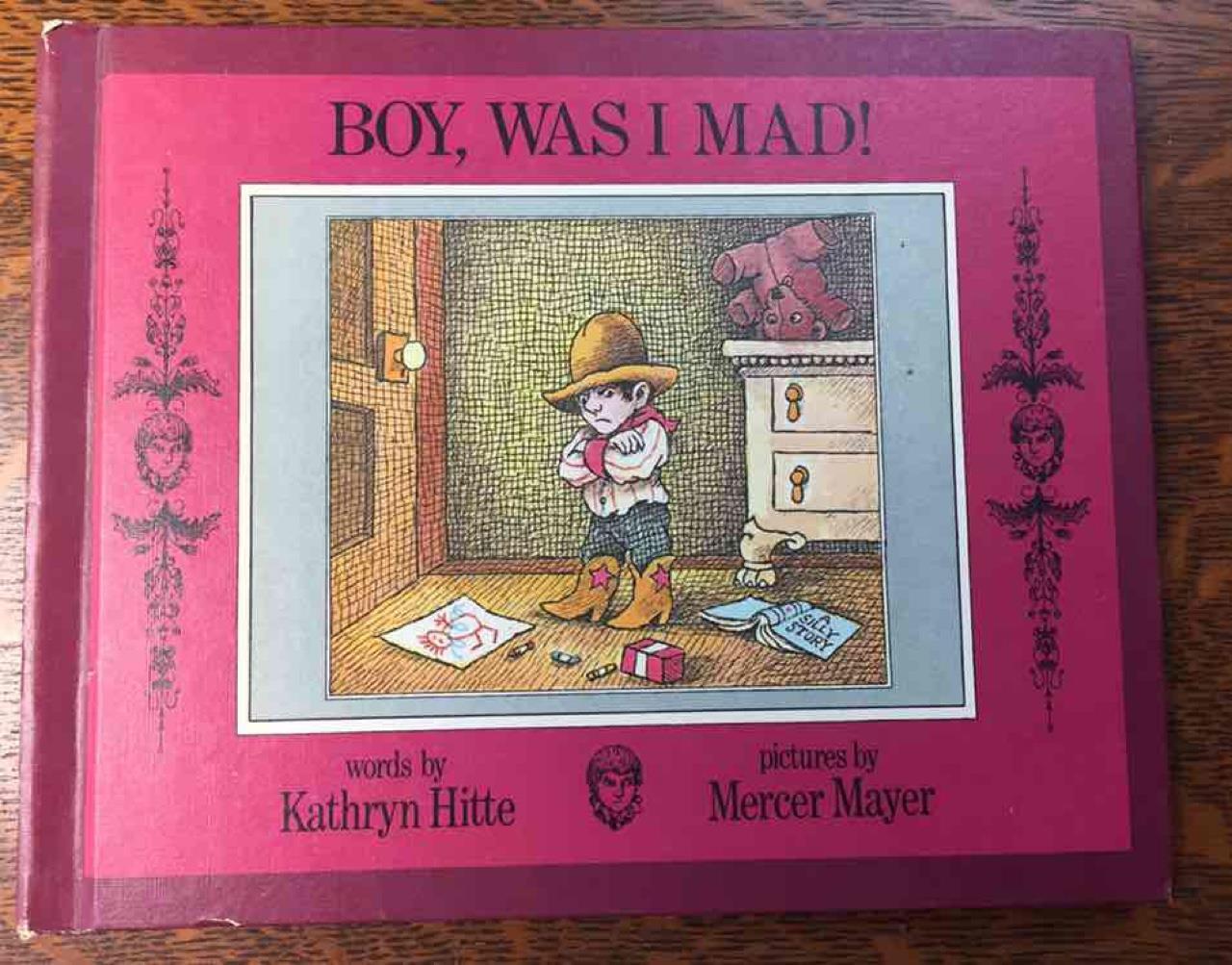 Vintage 1969 Boy, Was I Mad! Kathryn Hitte Mercer Mayer PARENTS MAGAZINE PRESS
