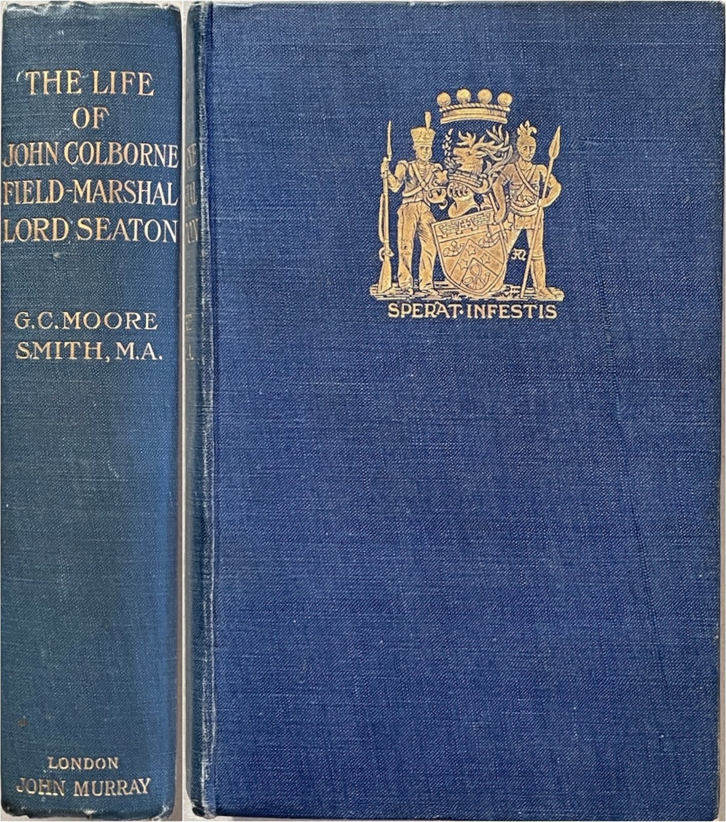 The Life of John Colborne, Field-Marshal Lord Seaton – Moore (Murray 1903) maps