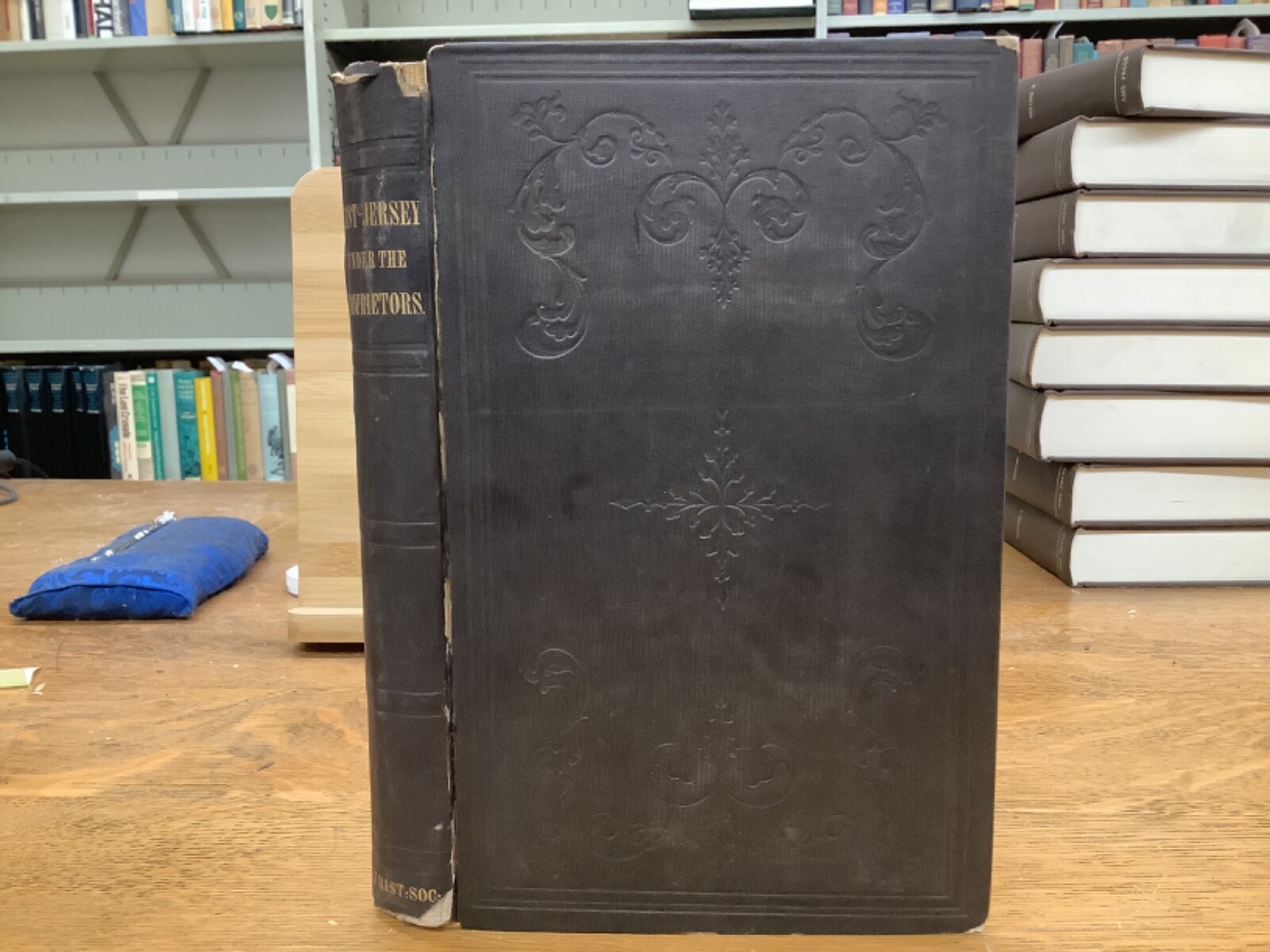 1846 East Jersey Under The Proprietary Governments NJ Colonial History Maps
