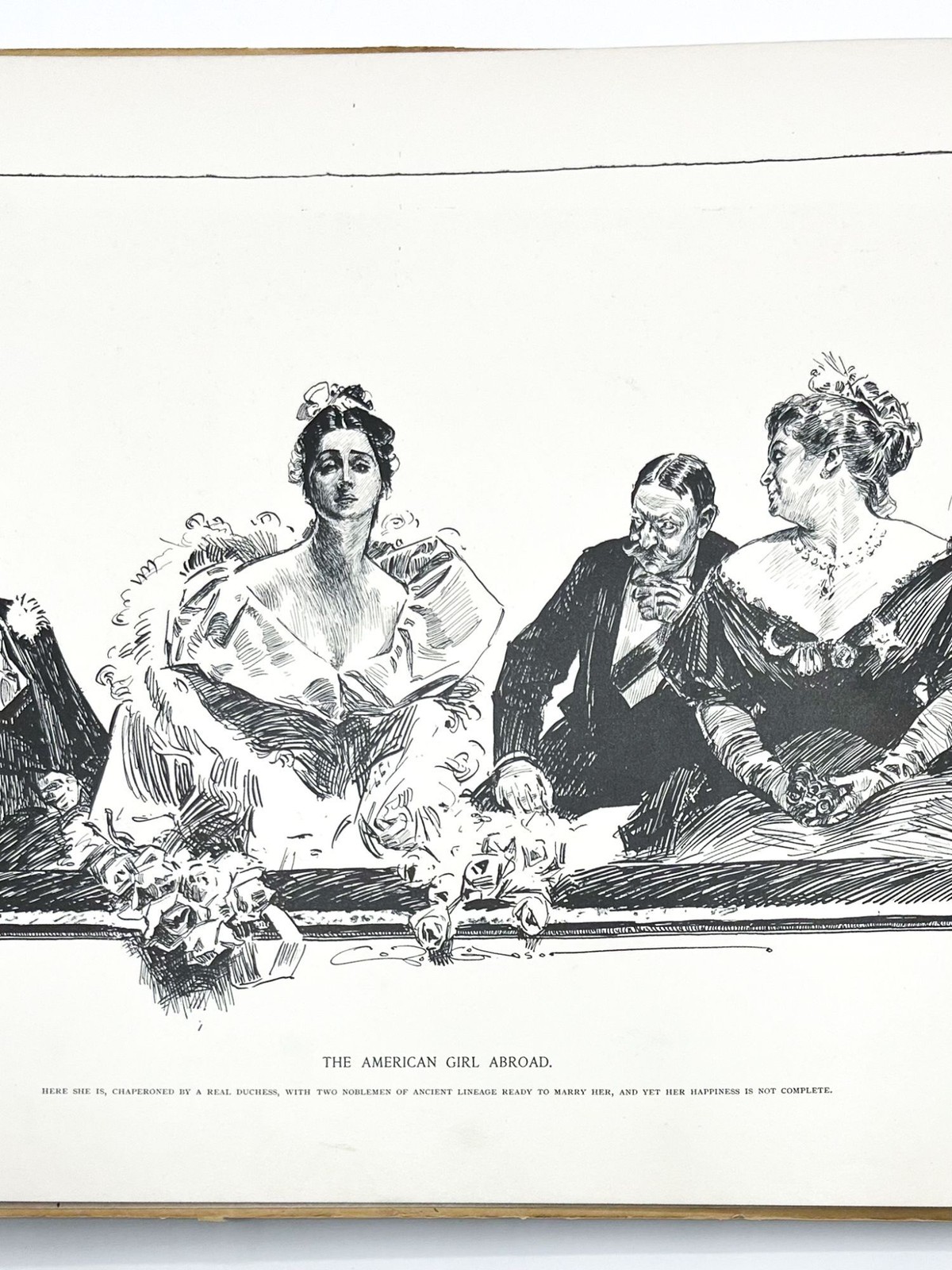 Charles Dana Gibson / DRAWINGS Signed 1st Edition 1894